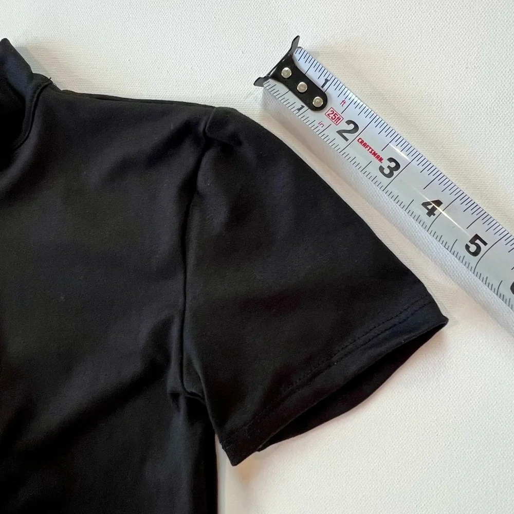 Fashion Nova NWT Black Baby Got Back Romper Small - Picture 8 of 9